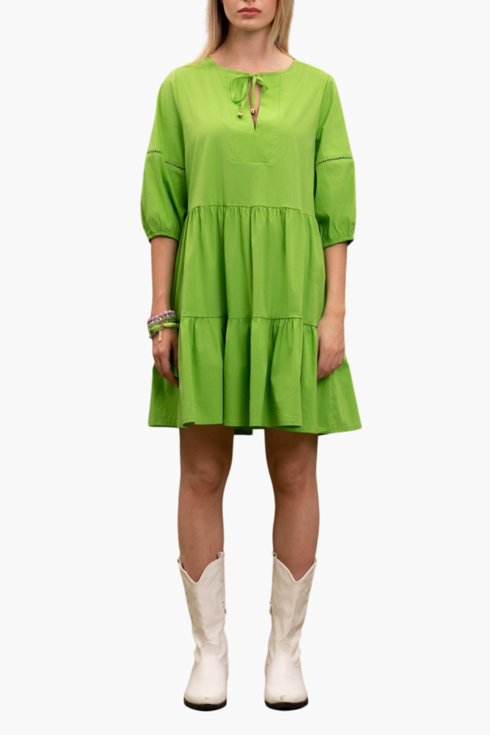 Nualy ABITO CON MANICHE