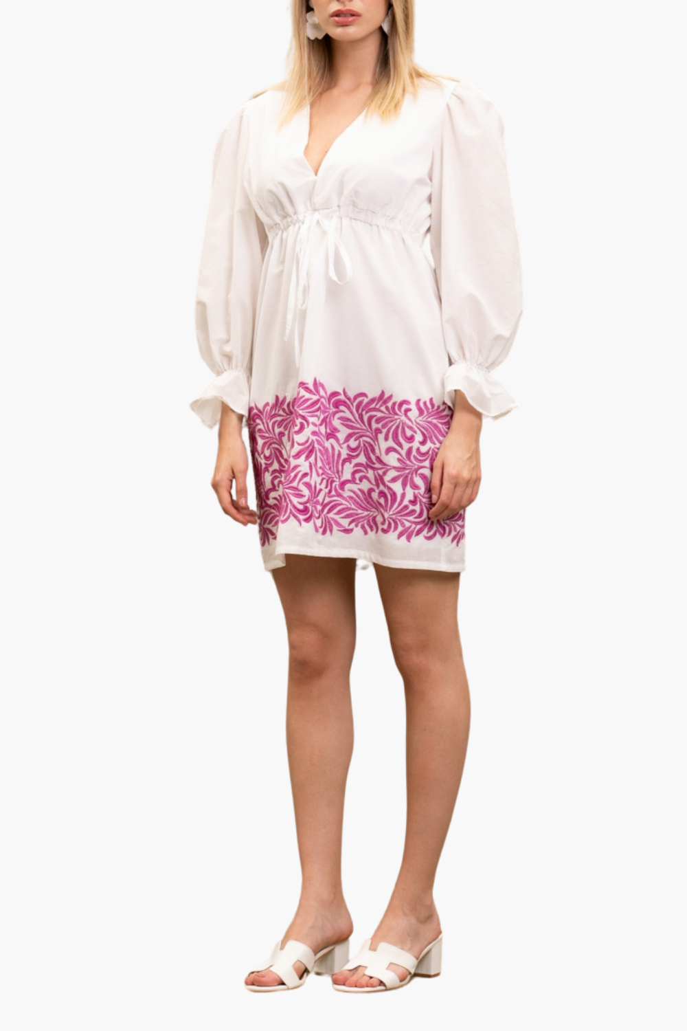 Nualy ABITO CON RICAMO