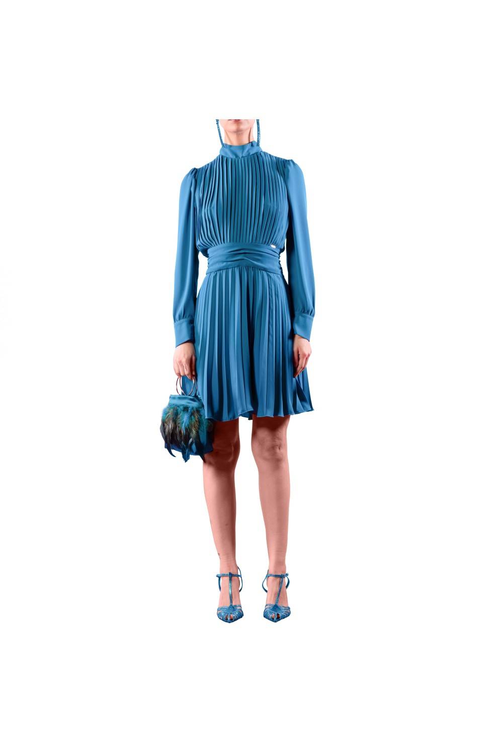 Nualy ABITO CORTO PLISSE'