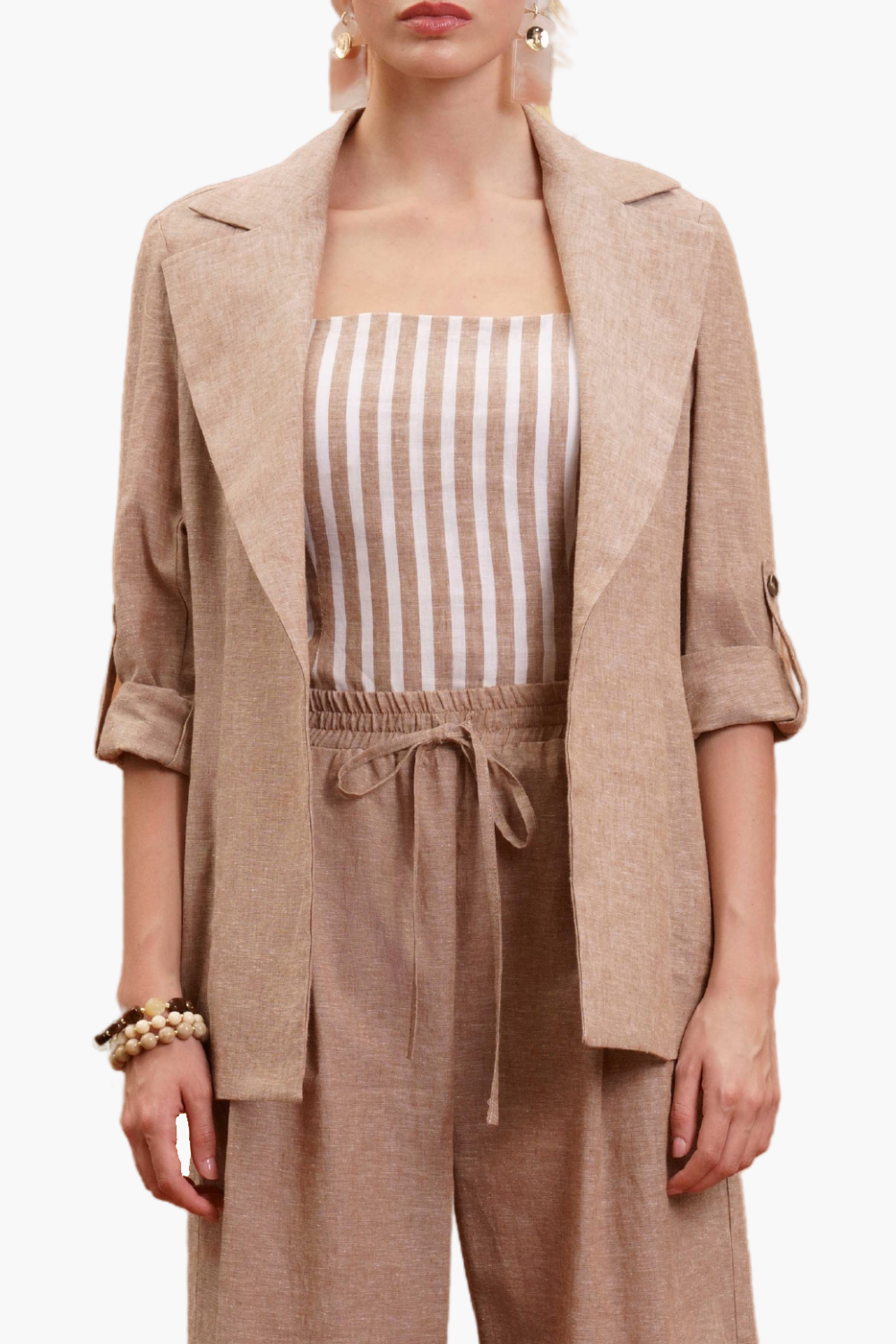 Nualy BLAZER IN LINO