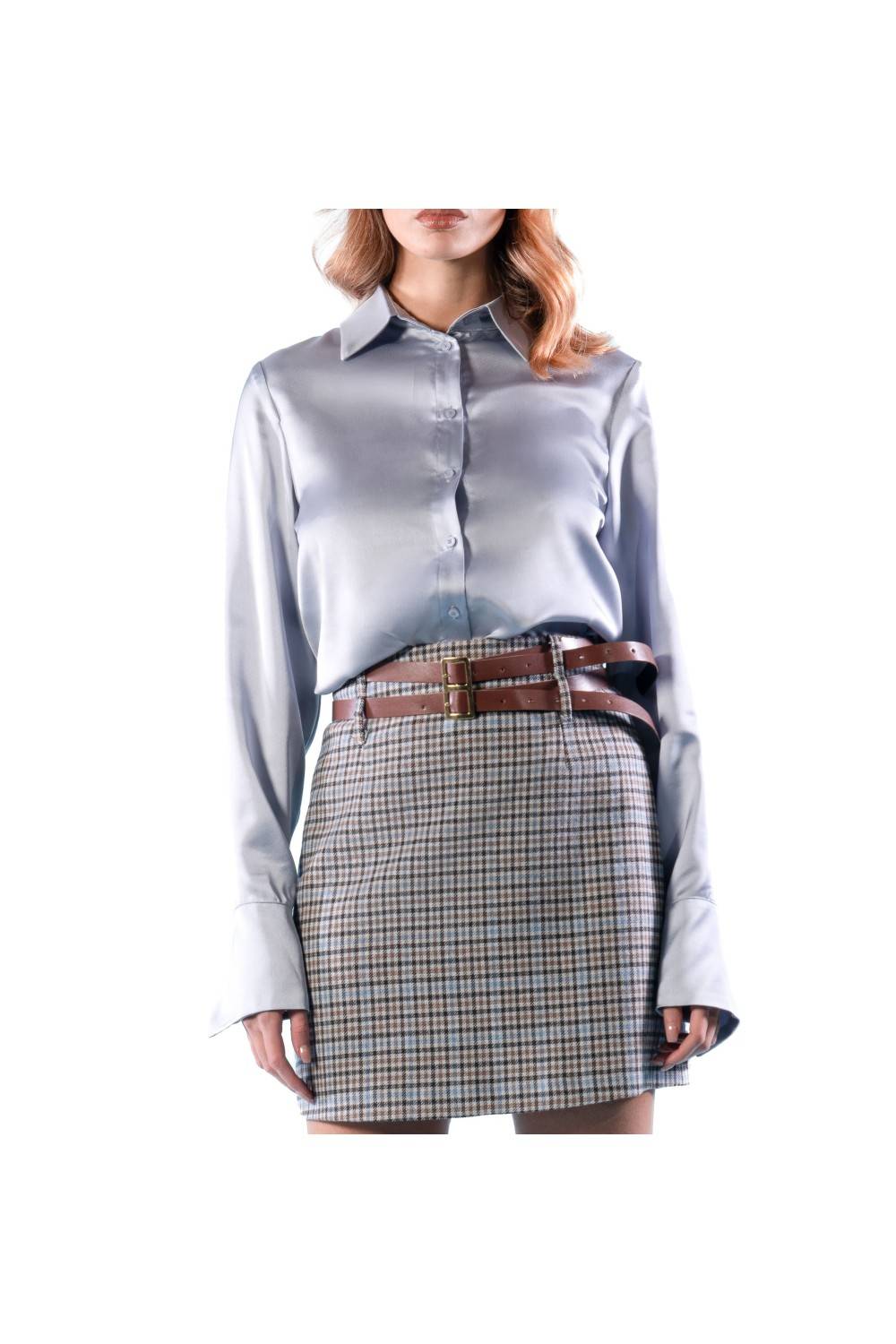 Nualy CAMICIA IN SATIN