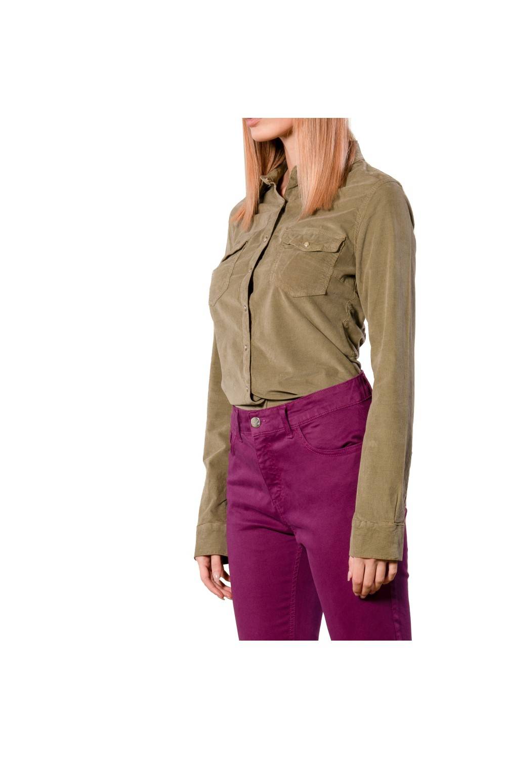 Nualy CAMICIA IN VELLUTO