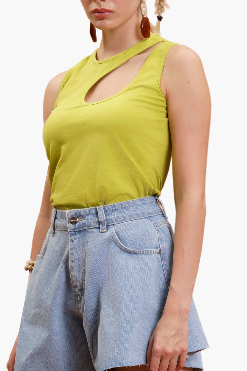 Nualy CANOTTA CUT-OUT