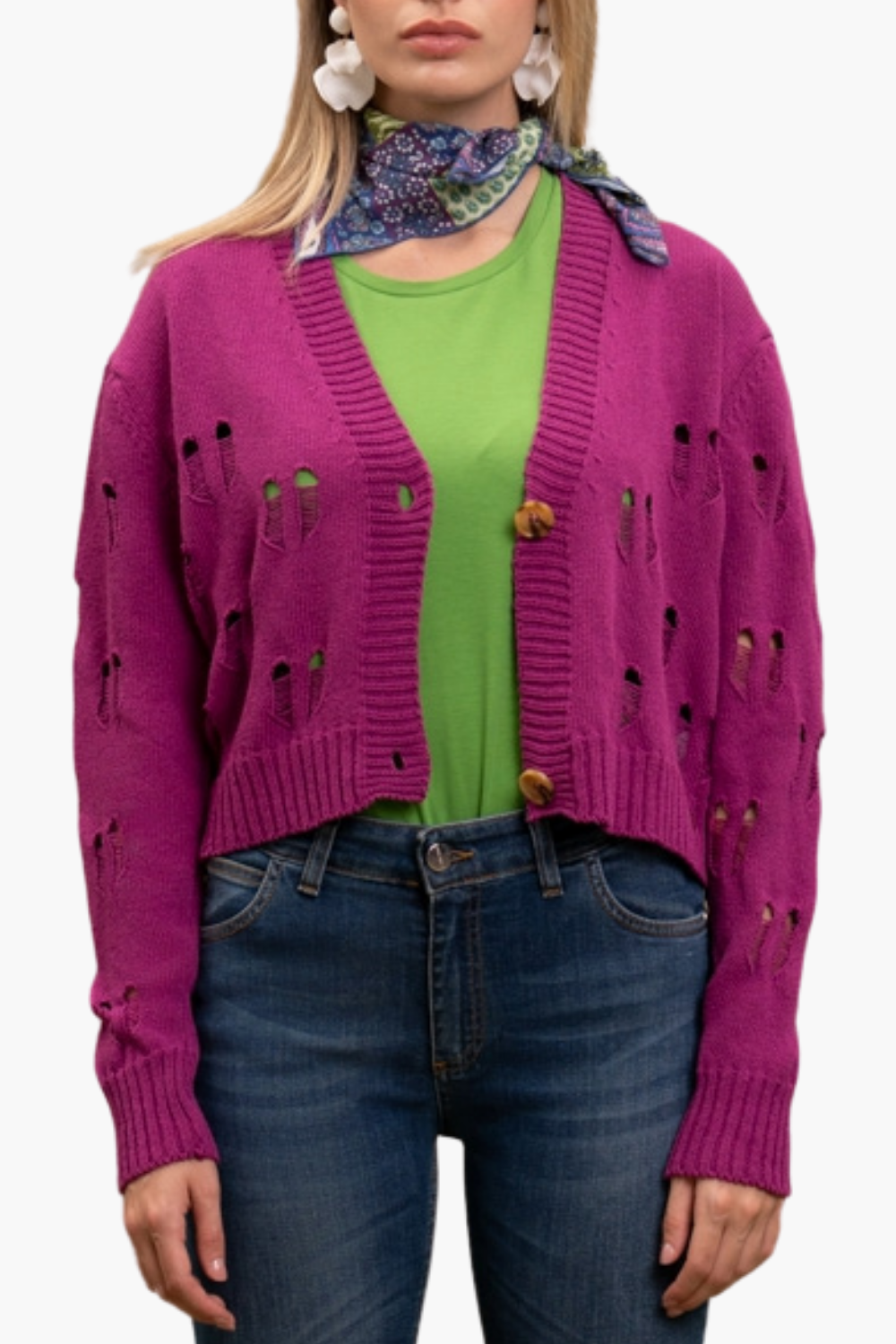 Nualy CARDIGAN CORTO