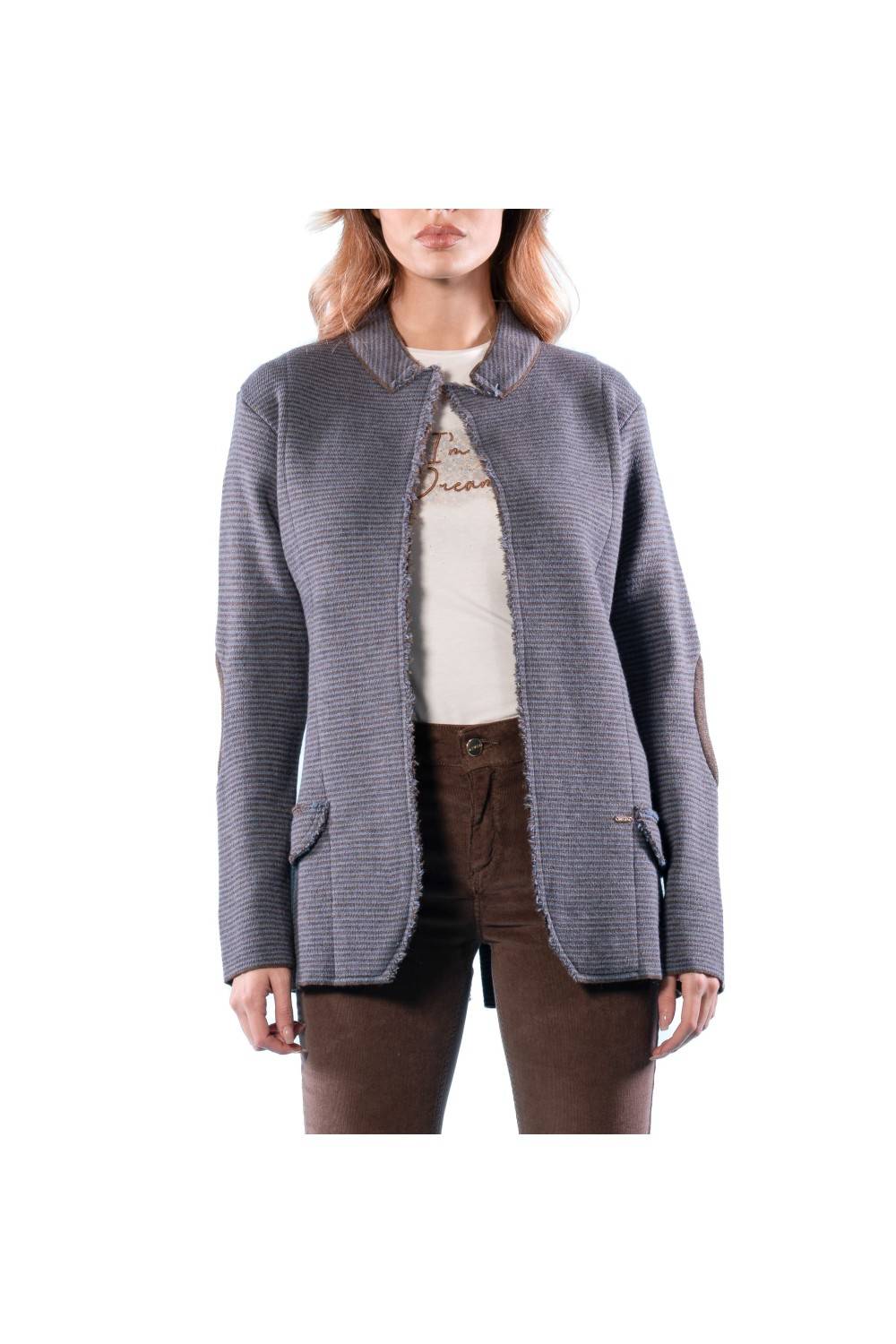 Nualy GIACCA CON TOPPE