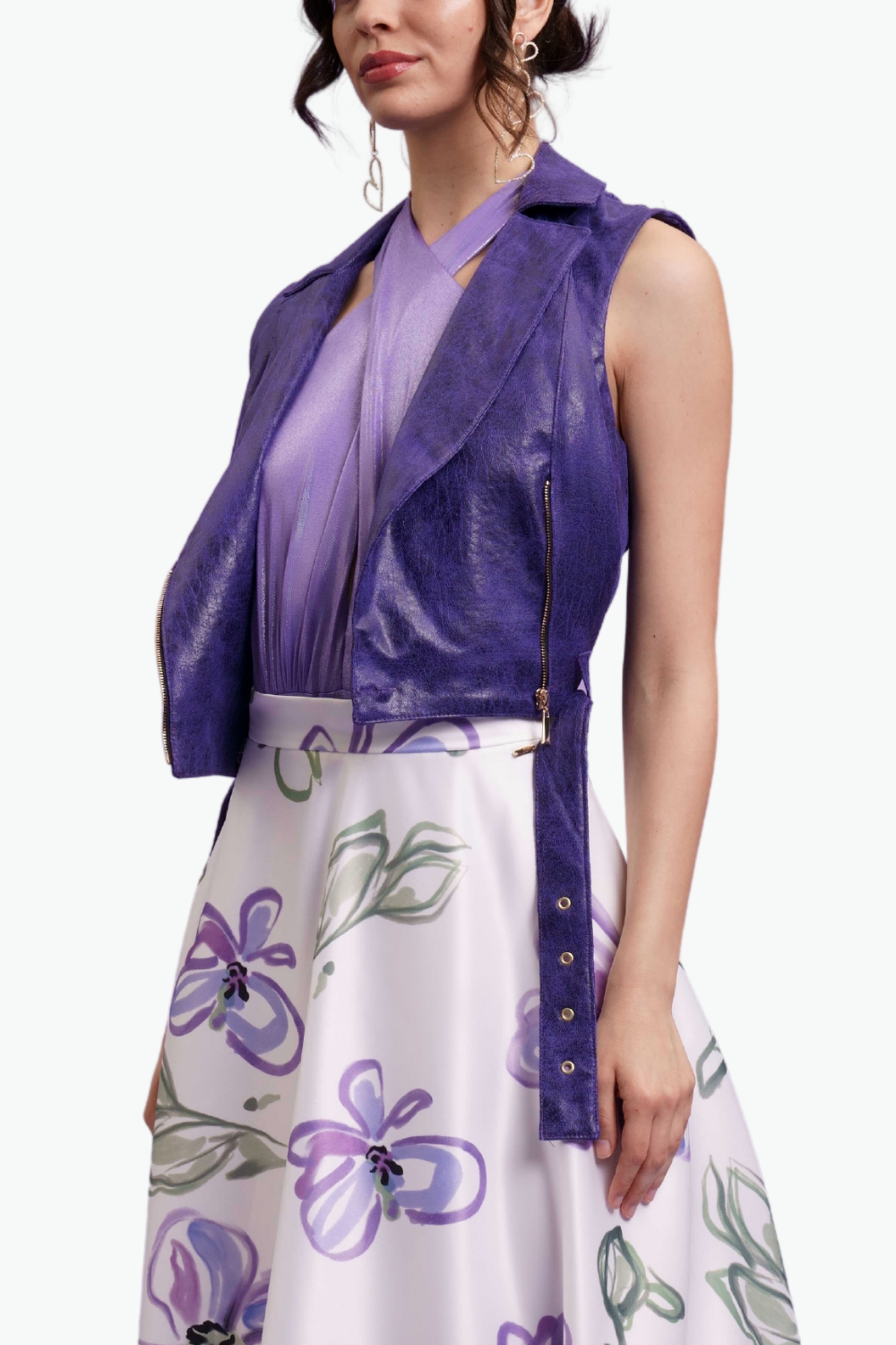 Nualy GILET IN PELLE