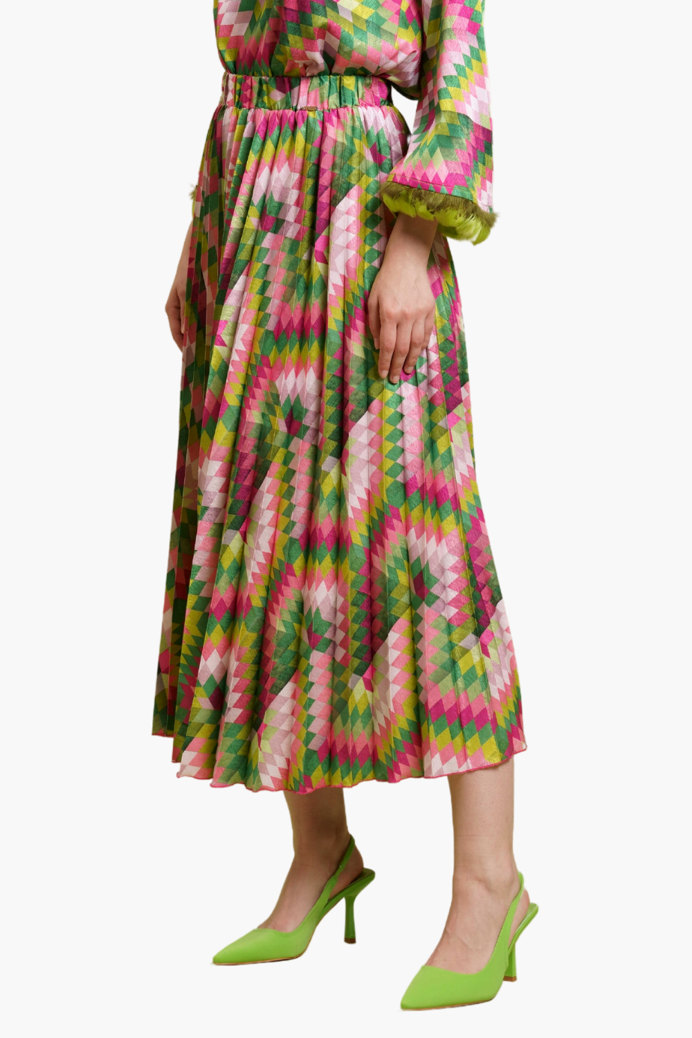 Nualy GONNA PLISSE' FANTASIA