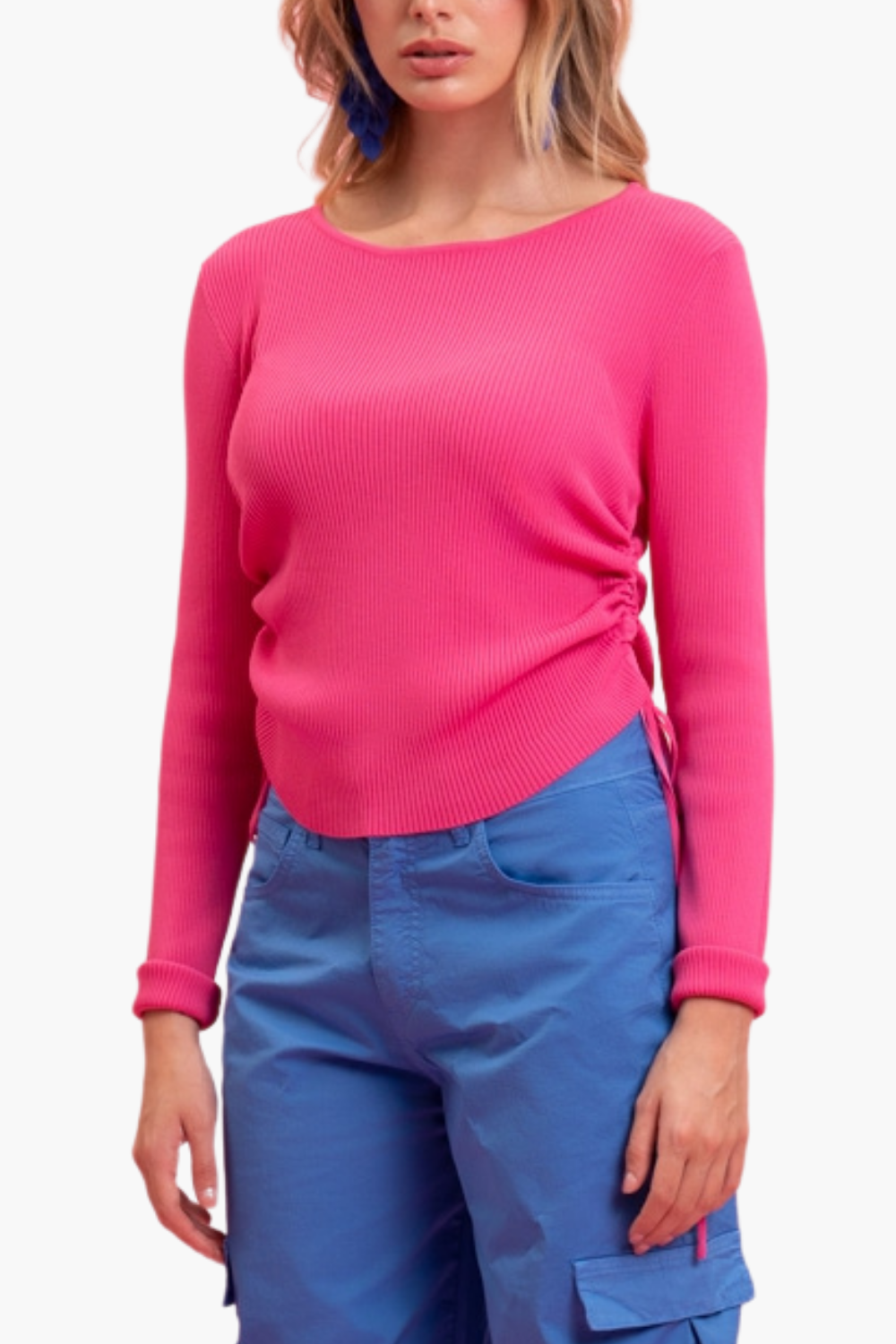 Nualy MAGLIA CON LACCETTI