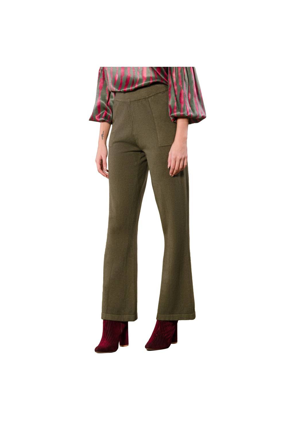 Nualy PANTALONE IN MAGLIA