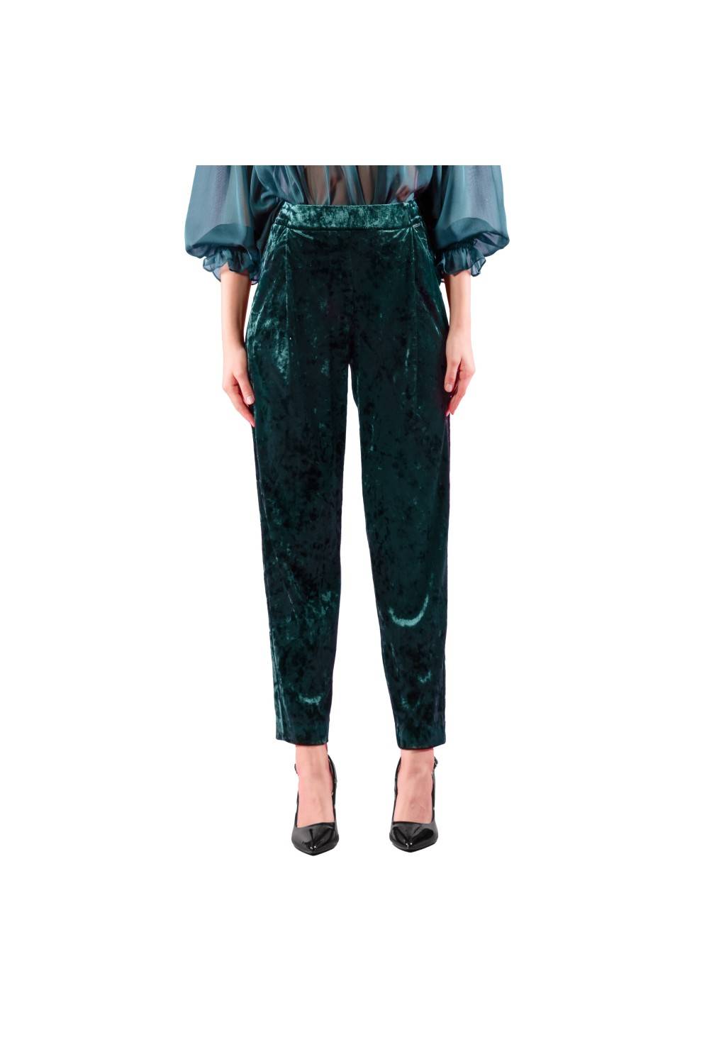 Nualy PANTALONE IN VELLUTO