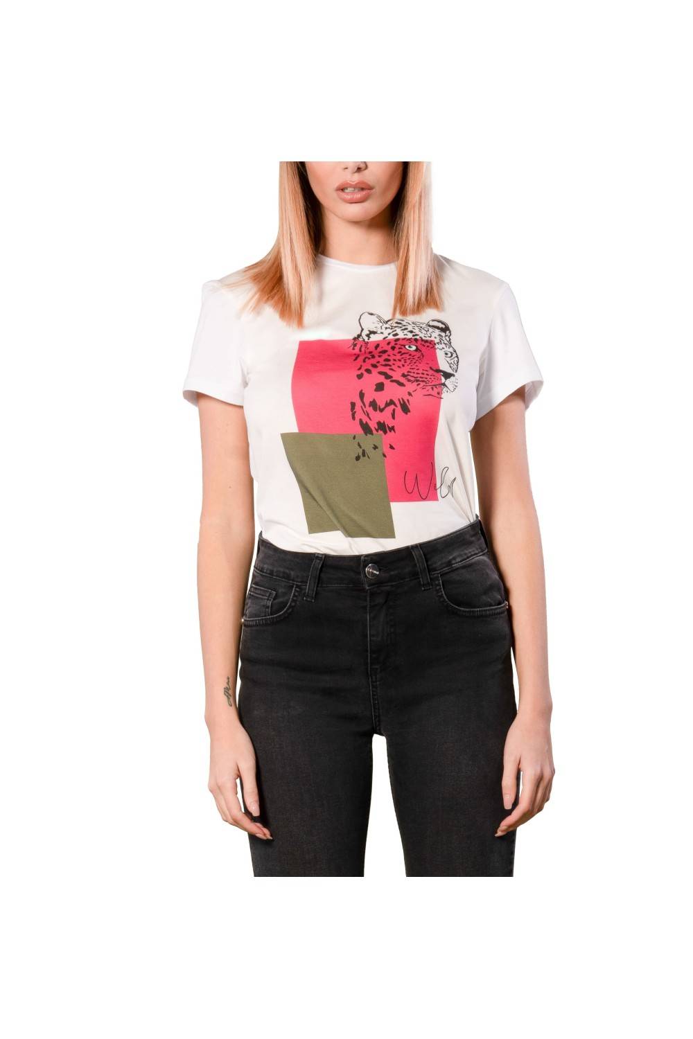 Nualy T-SHIRT CON STAMPA