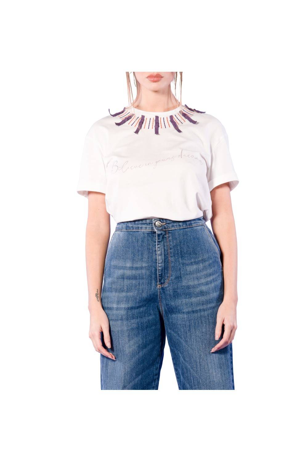 Nualy T-SHIRT CON STAMPA