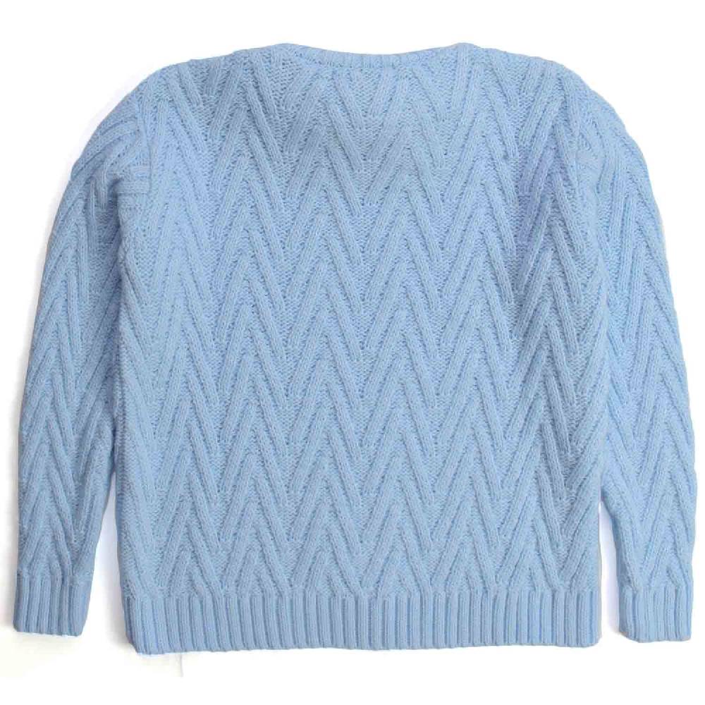 Nupkeet Antilope Cielo – Pullover Collo Alto In Tricot