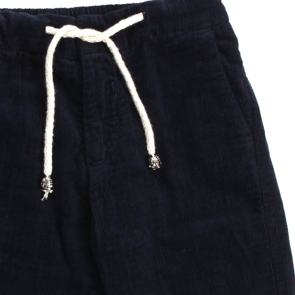 Nupkeet Aragosta Blu Scuro – Pantalone In Velluto Millerighe