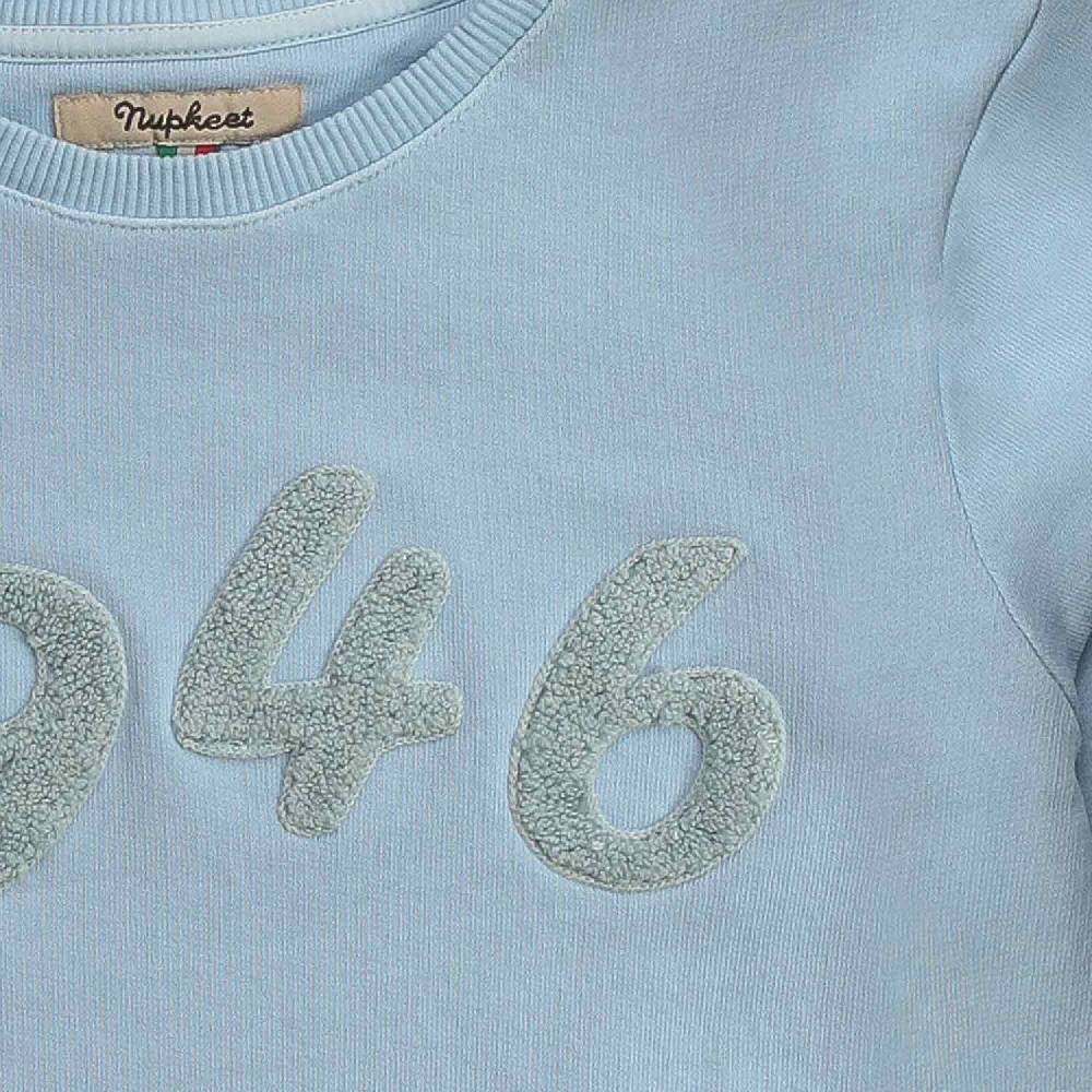 Nupkeet Balena Cielo – Felpa Girocollo Per Bambino E Ragazzo