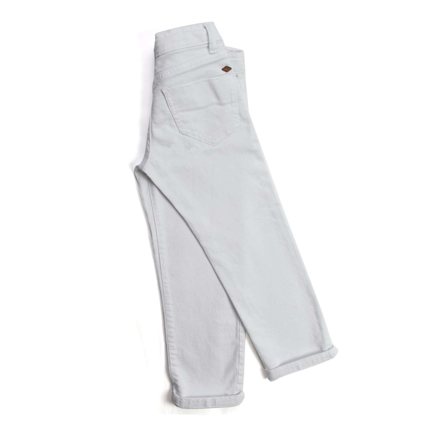 Nupkeet Biscia Bianco – Pantalone 5 Tasche Bambino E Teen