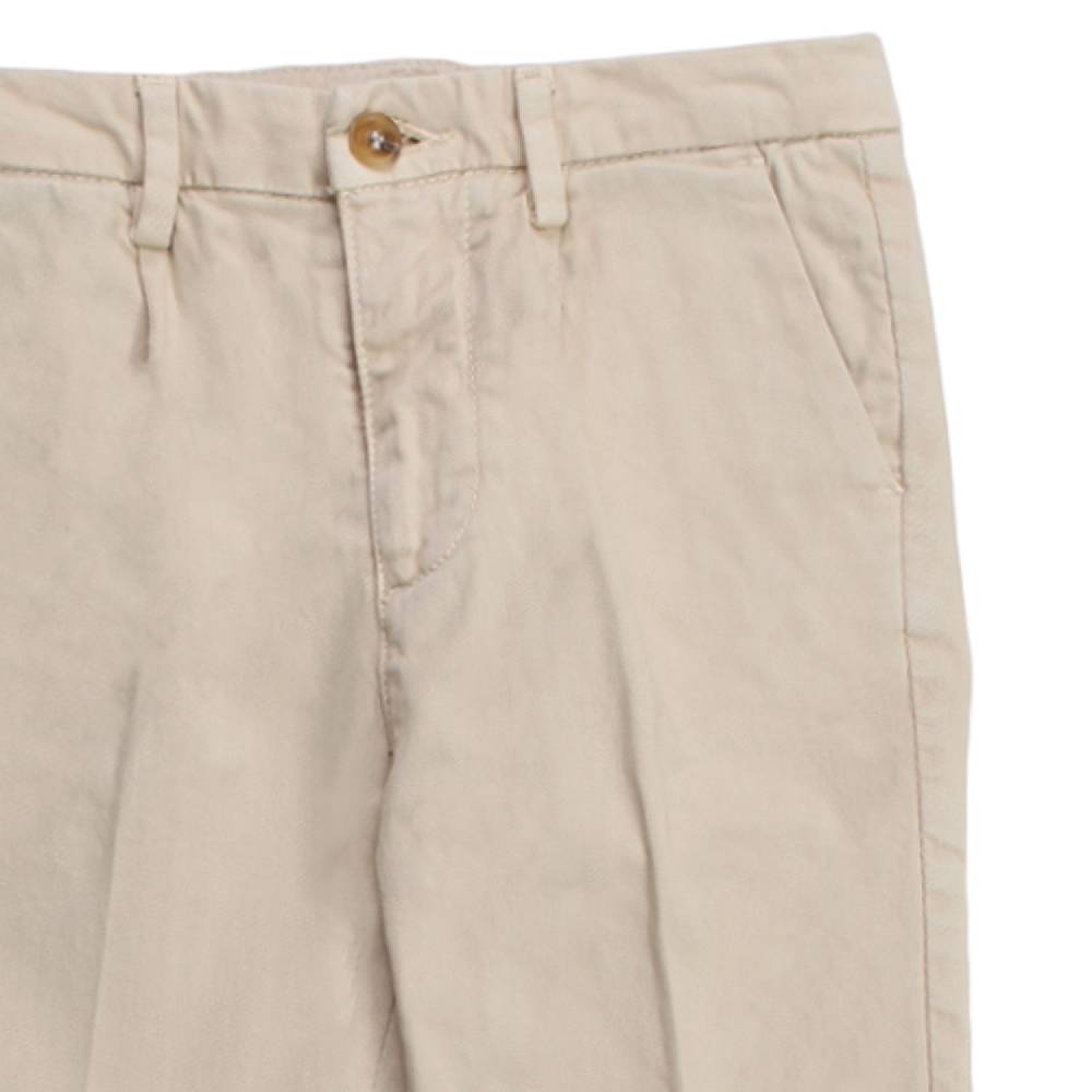 Nupkeet Bufalo Panna – Pantalone In Gabardine Bambino E Ragazzo