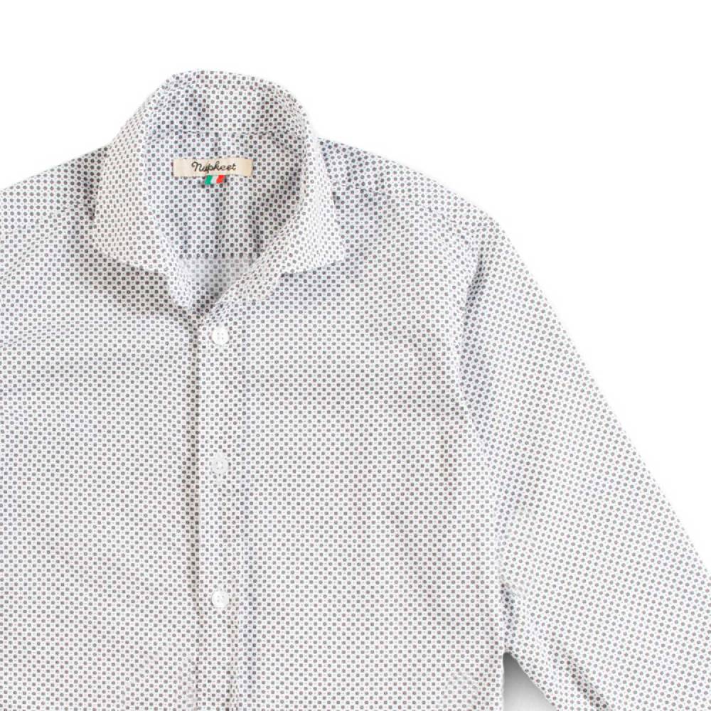 Nupkeet Camicia In Popeline Stampa Fantasia – Maggiore