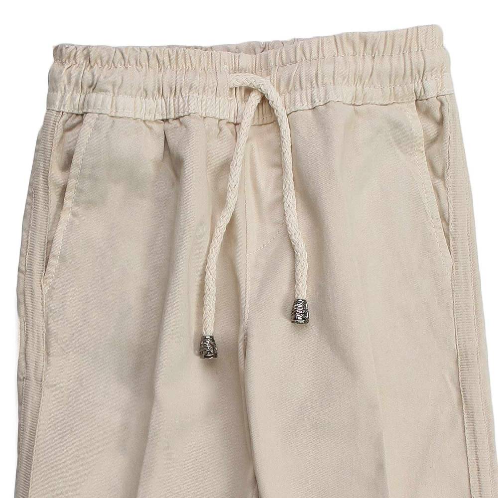 Nupkeet Cefalo Panna – Pantalone In Gabardine Bambino E Ragazzo
