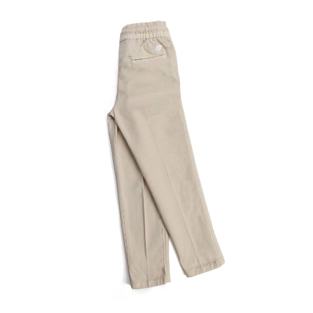 Nupkeet Cefalo Panna – Pantalone In Gabardine Bambino E Ragazzo