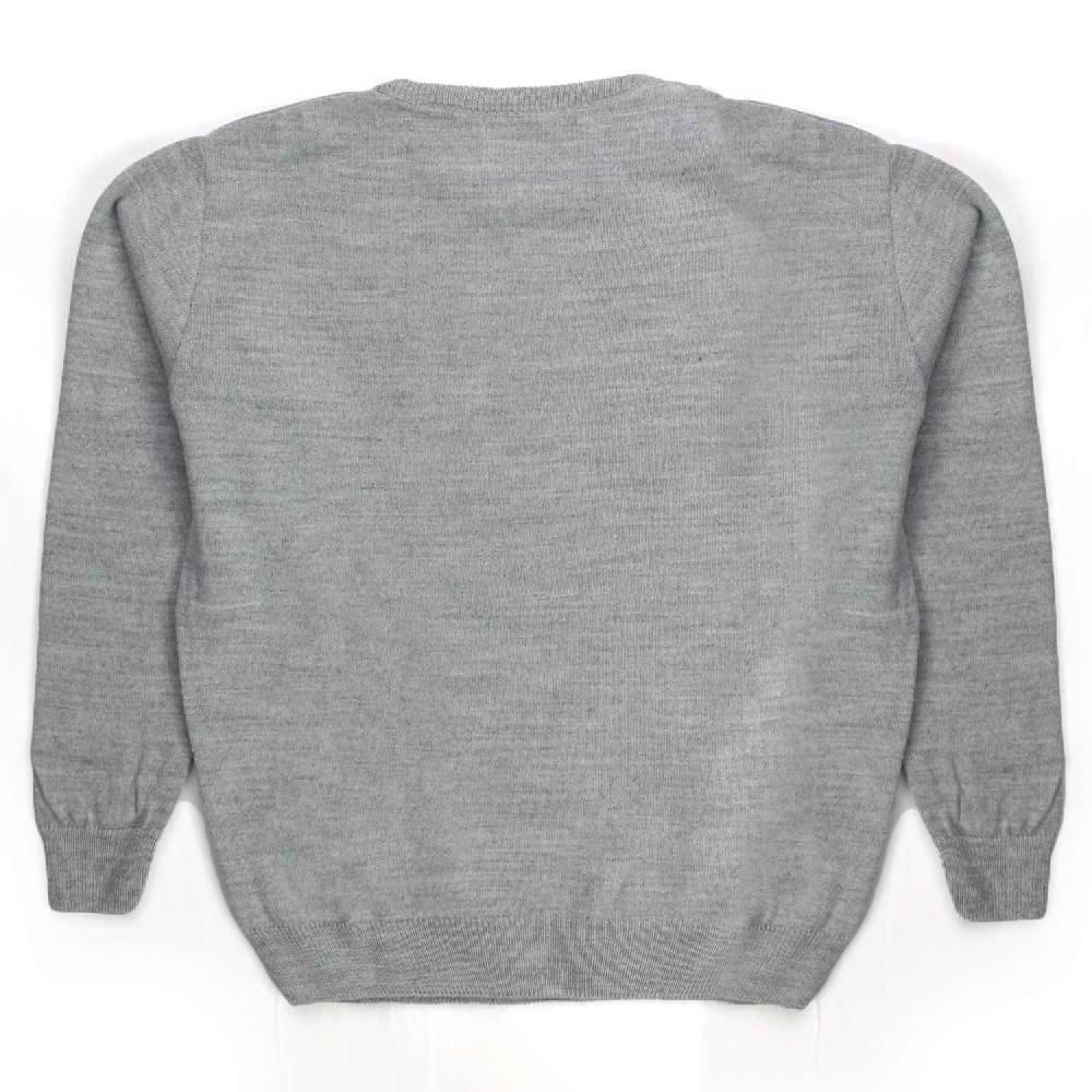 Nupkeet Cigno Grigio Chiaro – Pullover In Tricot Bambino E Teenager