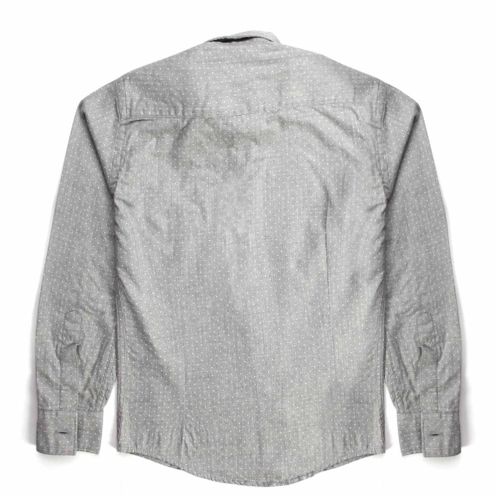 Nupkeet Cincillà A Pois – Camicia In Flanella Grigia E Bianca