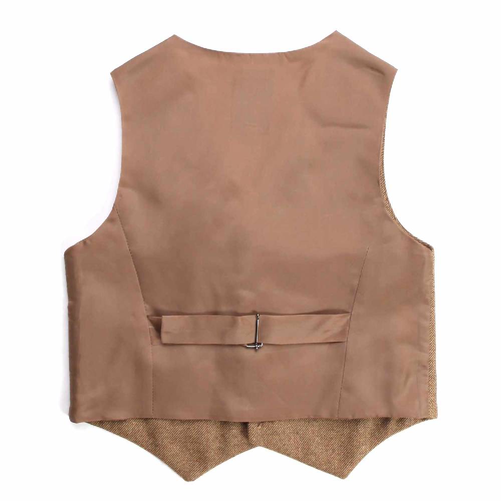 Nupkeet Cobra Marrone – Gilet In Twill Bambino E Teenager