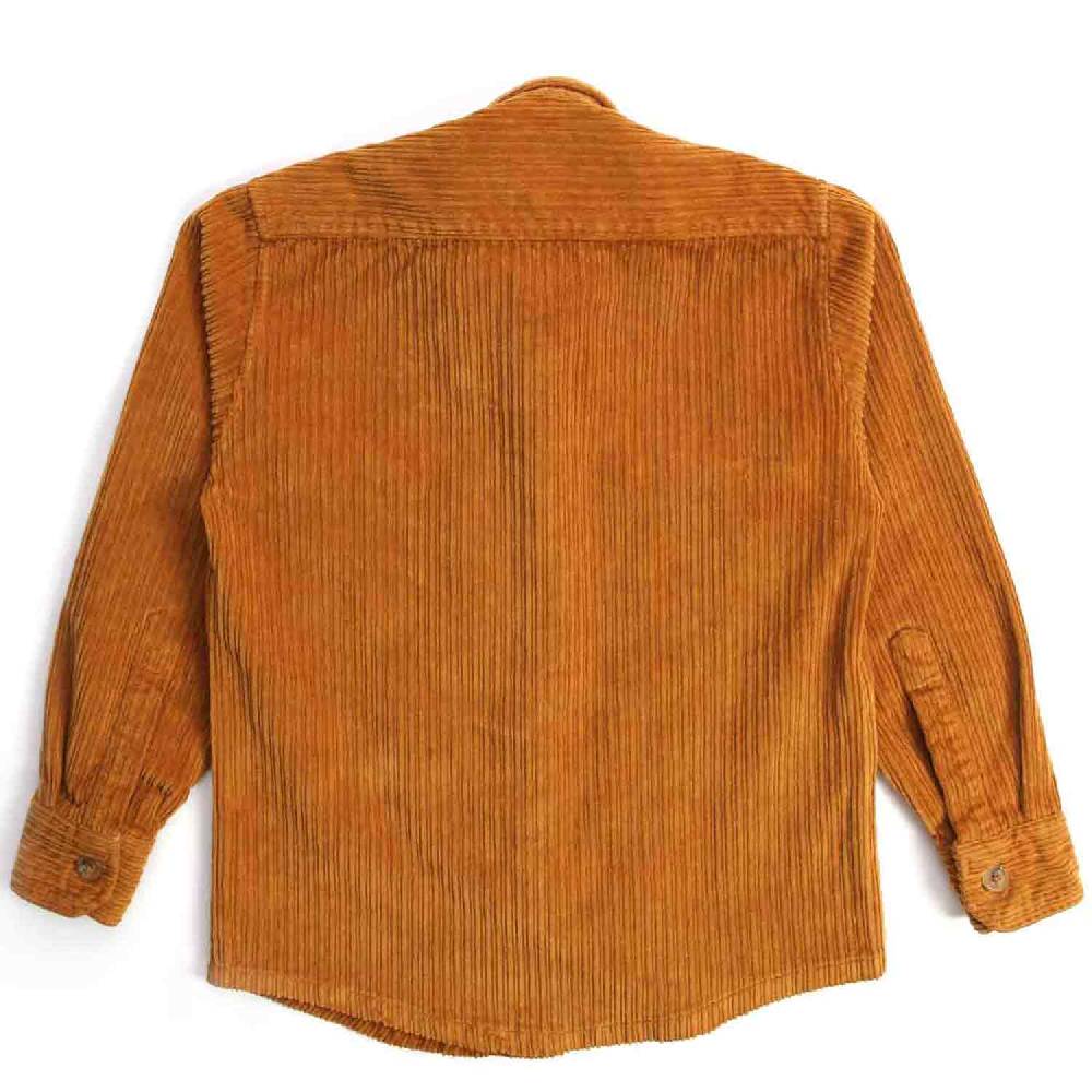 Nupkeet Coccodrillo Ocra – Giacca A Camicia In Velluto