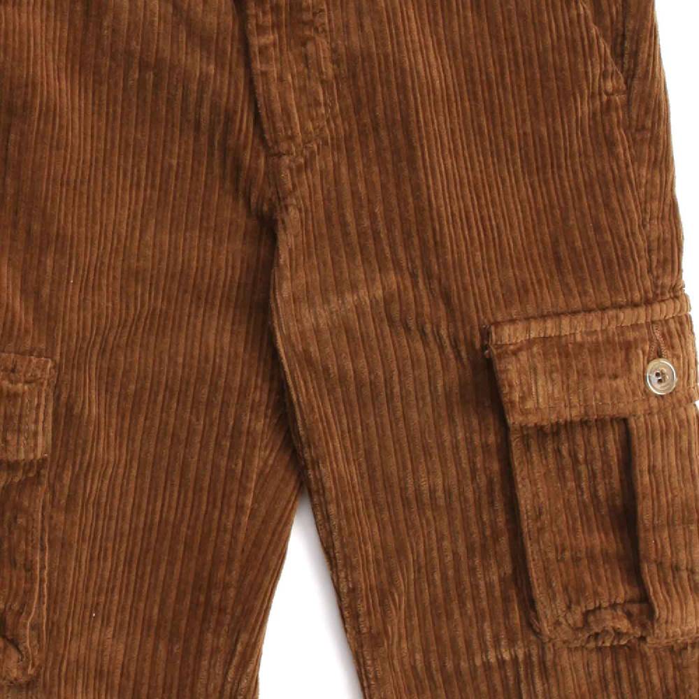 Nupkeet Coniglio Color Bruciato – Pantalone In Velluto Bambino E Ragazzo