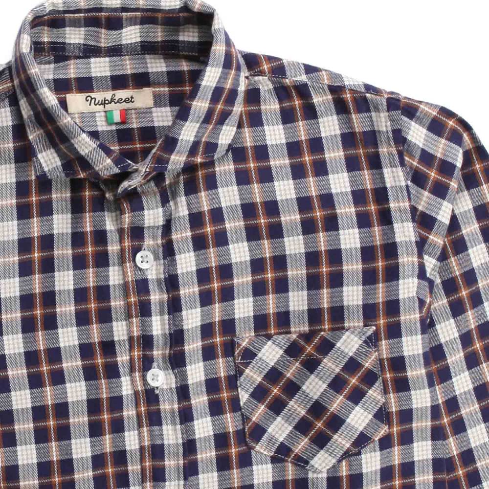 Nupkeet Falco A Quadri – Camicia Di Flanella Bambino E Teen
