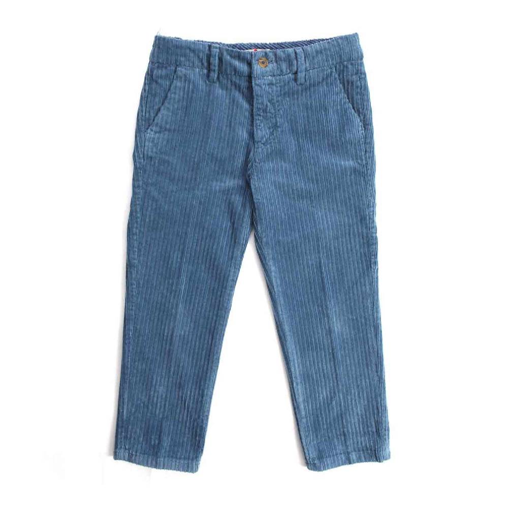 Nupkeet Gatto blu avio – Pantalone in velluto bambino e ragazzo