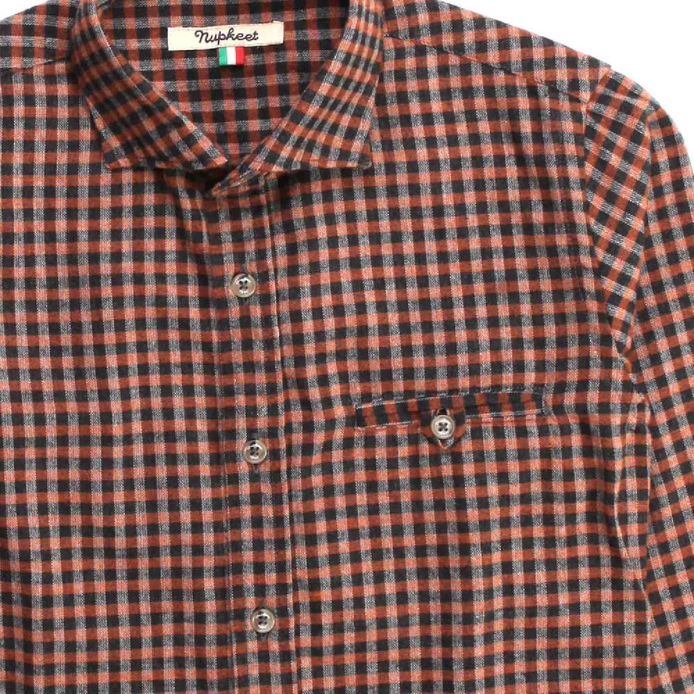 Nupkeet Ghiro A Quadretti – Camicia In Flanella Multicolor