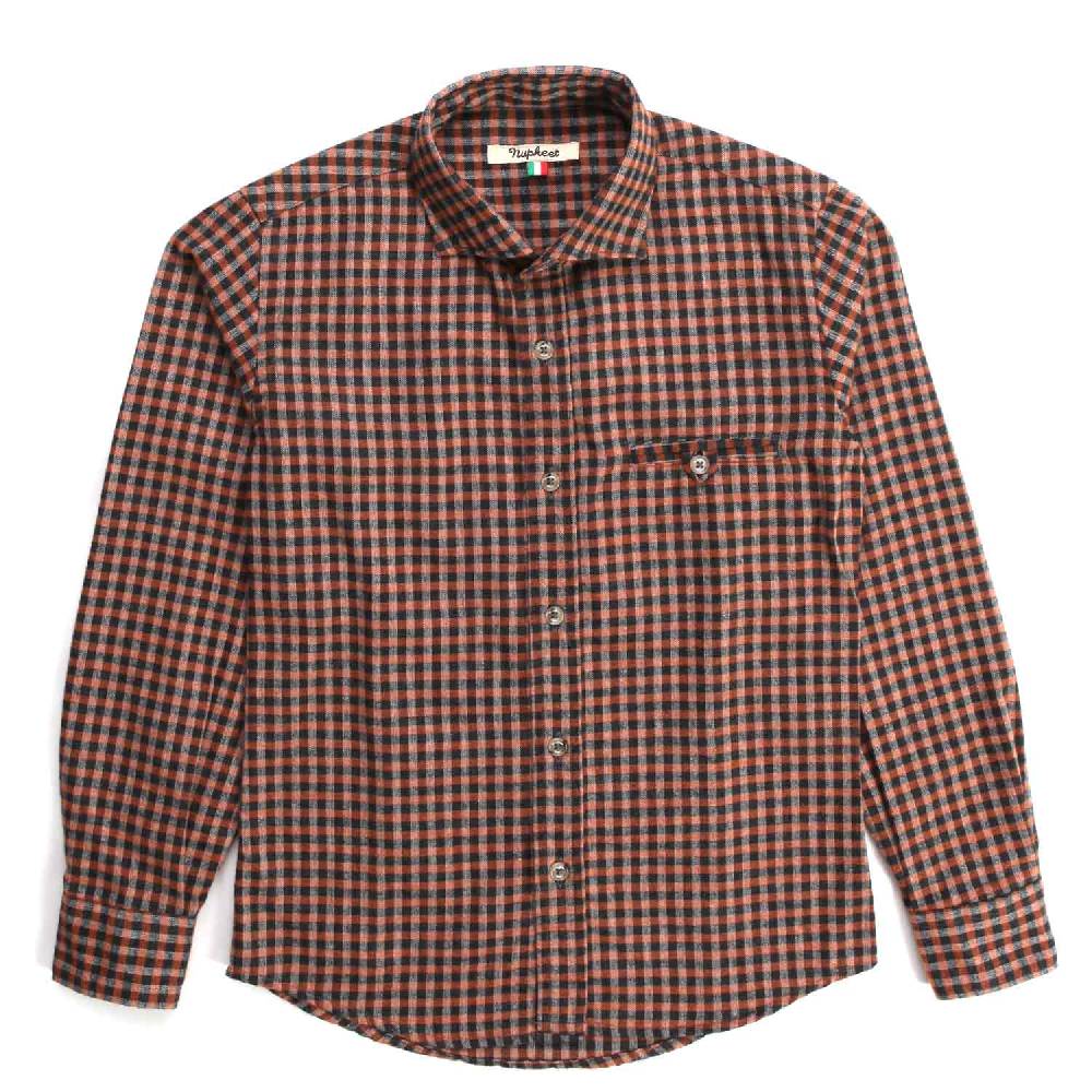 Nupkeet Ghiro a quadretti – Camicia in flanella multicolor