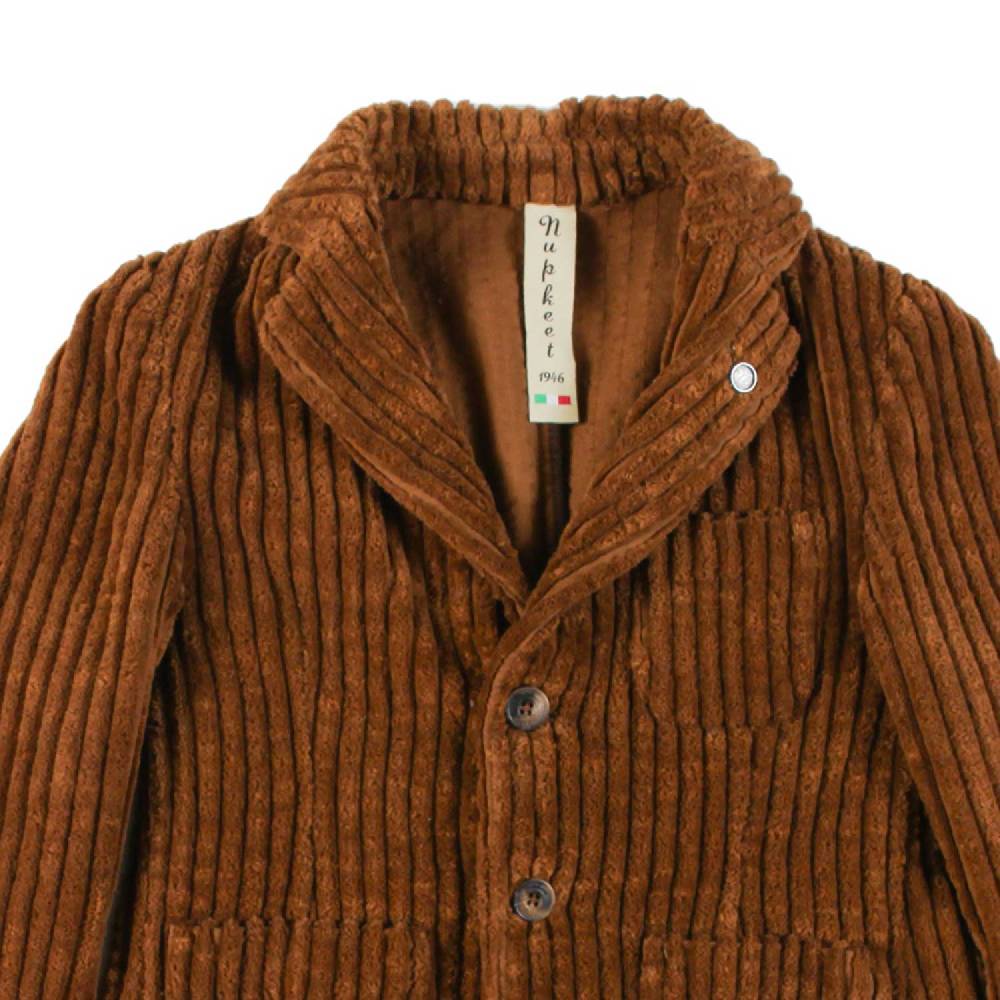 Nupkeet Giacca 2 Bottoni In Velluto Costa Larga – Ladoga