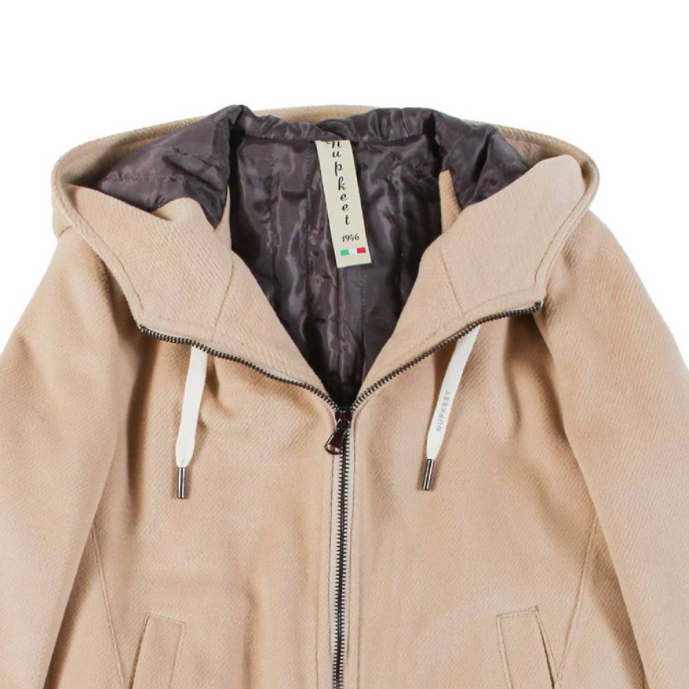 Nupkeet Giaccone Con Cappuccio In Trapunta Light – Fogliano