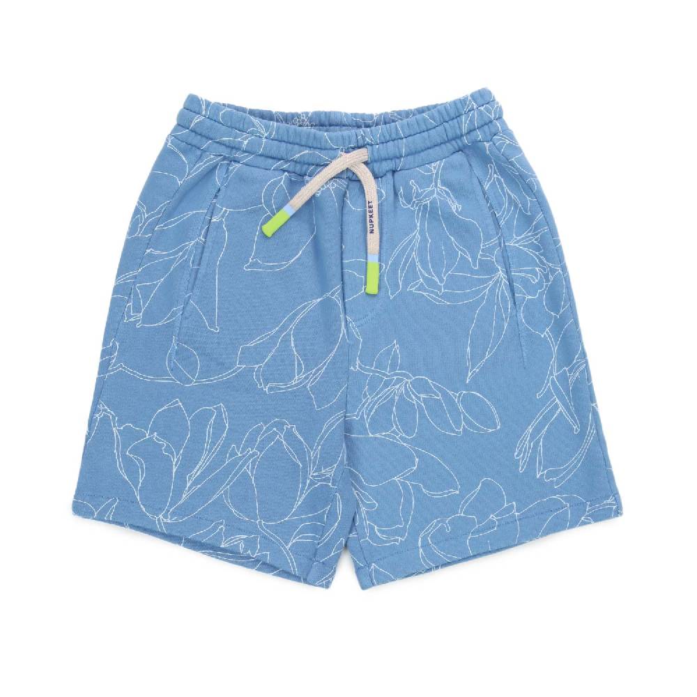 Nupkeet Bermuda Graham indaco in felpa