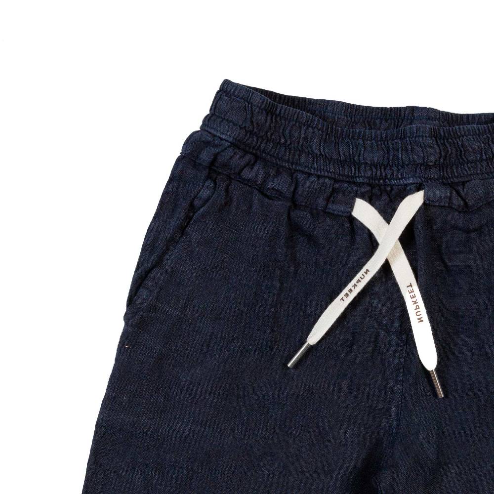 Nupkeet Bermuda Lino Blu Navy Napoli