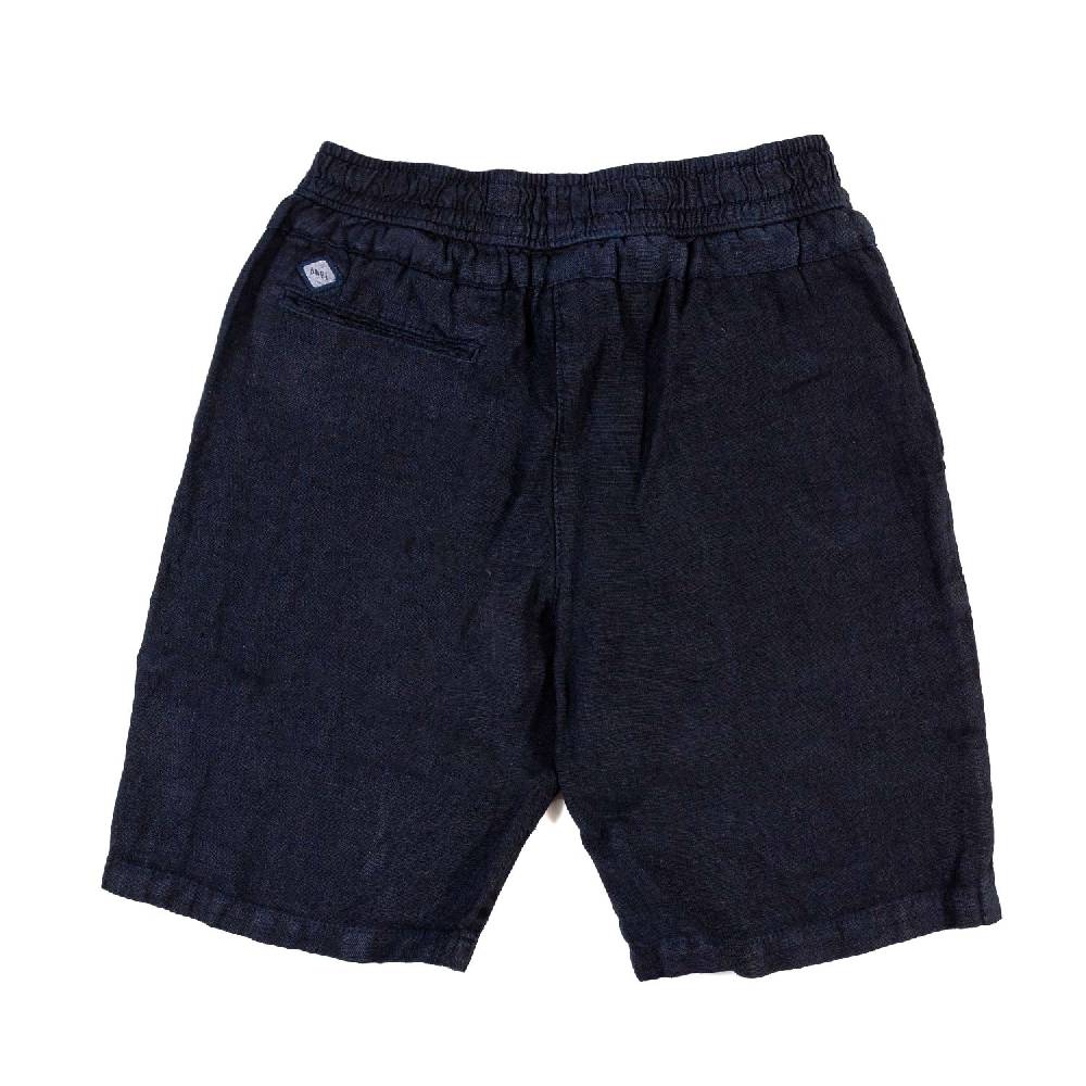 Nupkeet Bermuda Lino Blu Navy Napoli