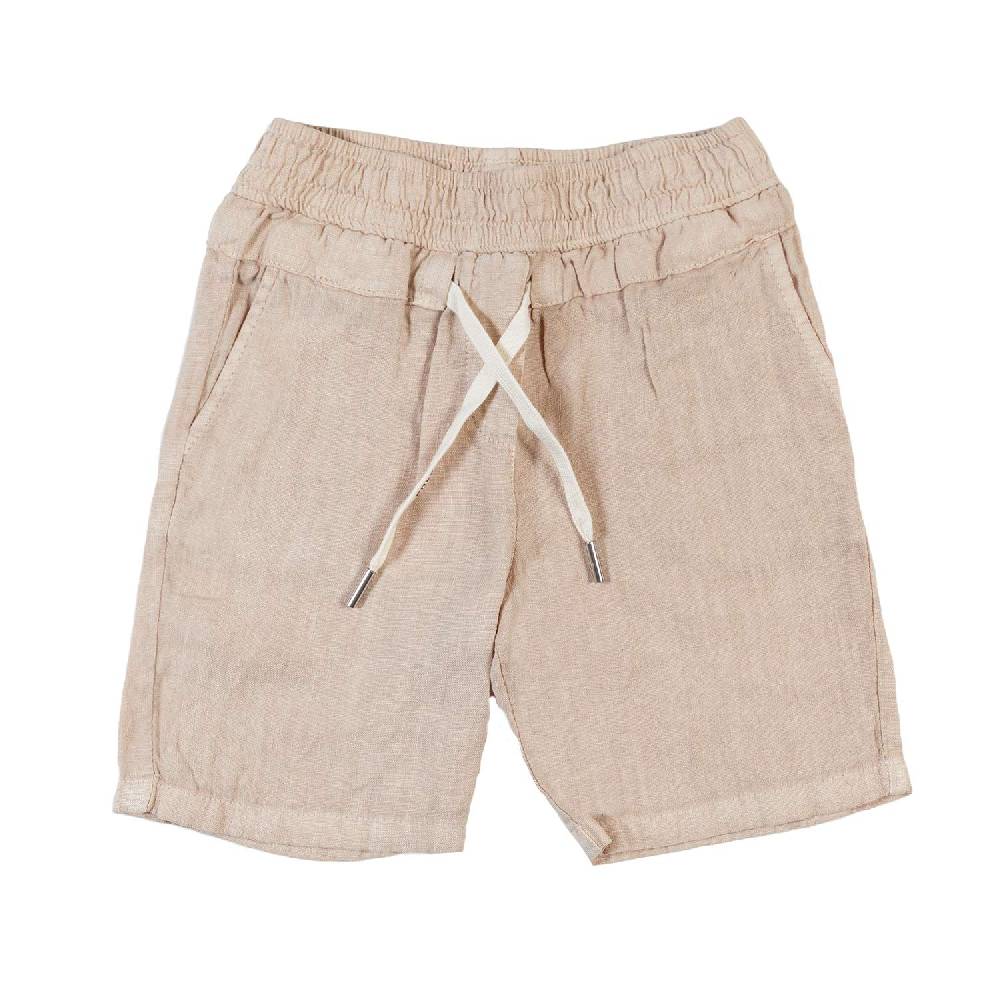 Nupkeet Bermuda lino nocciola Napoli