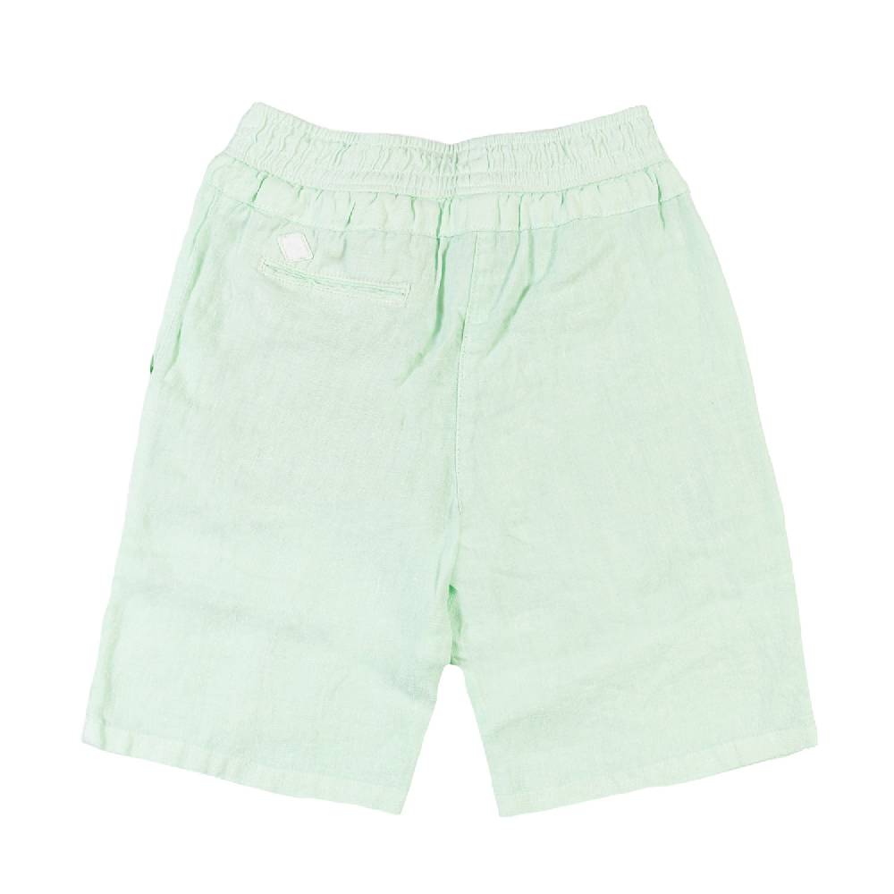 Nupkeet Bermuda Lino Verde Acqua Napoli