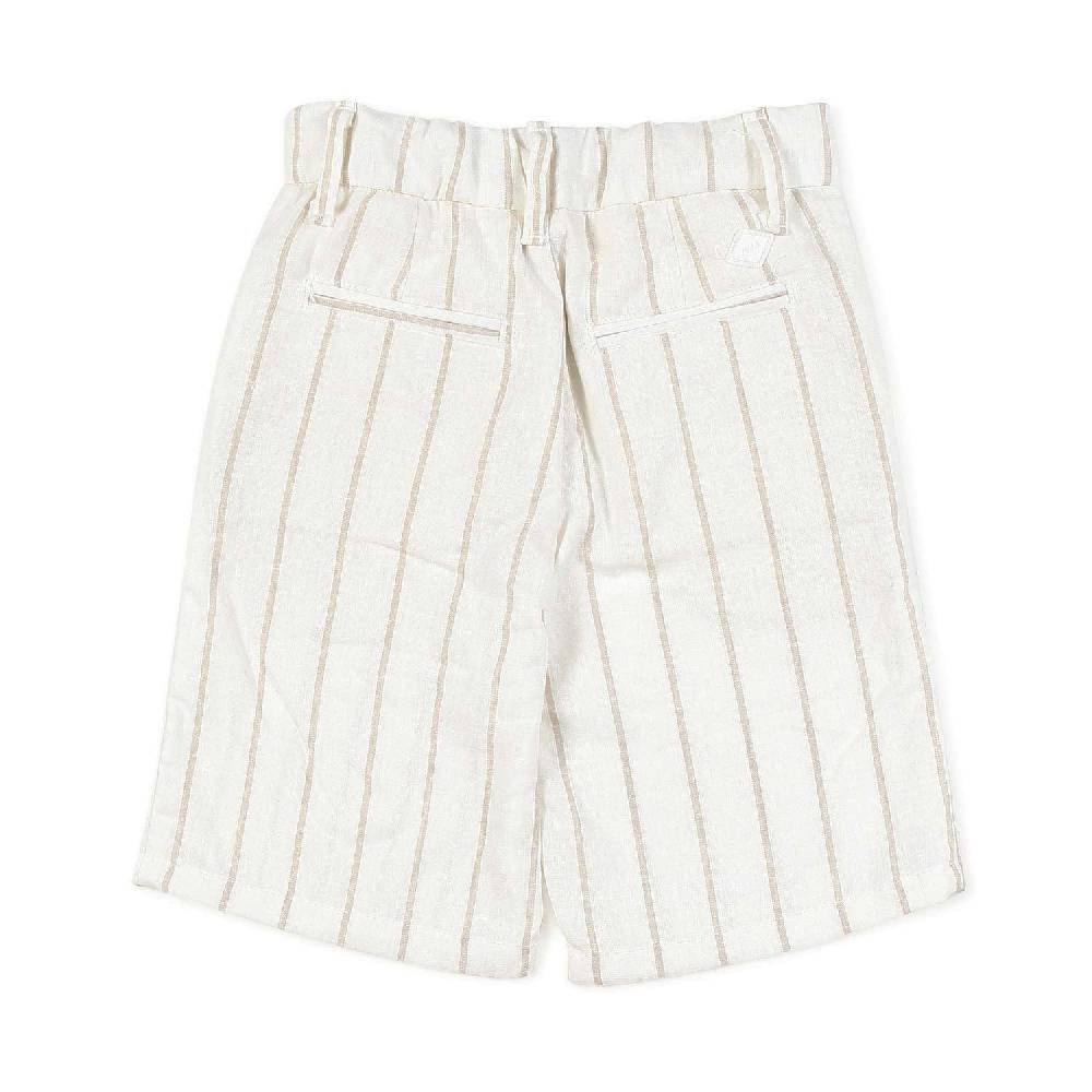 Nupkeet Bermuda Panna A Righe Sabbia Roma