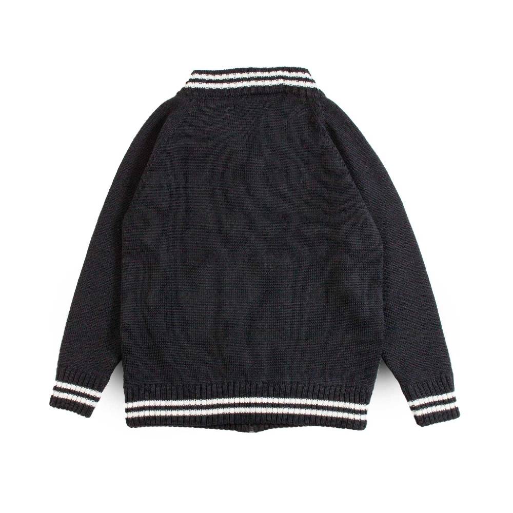 Nupkeet Bomber Con Tasche Nero – Ogliastro