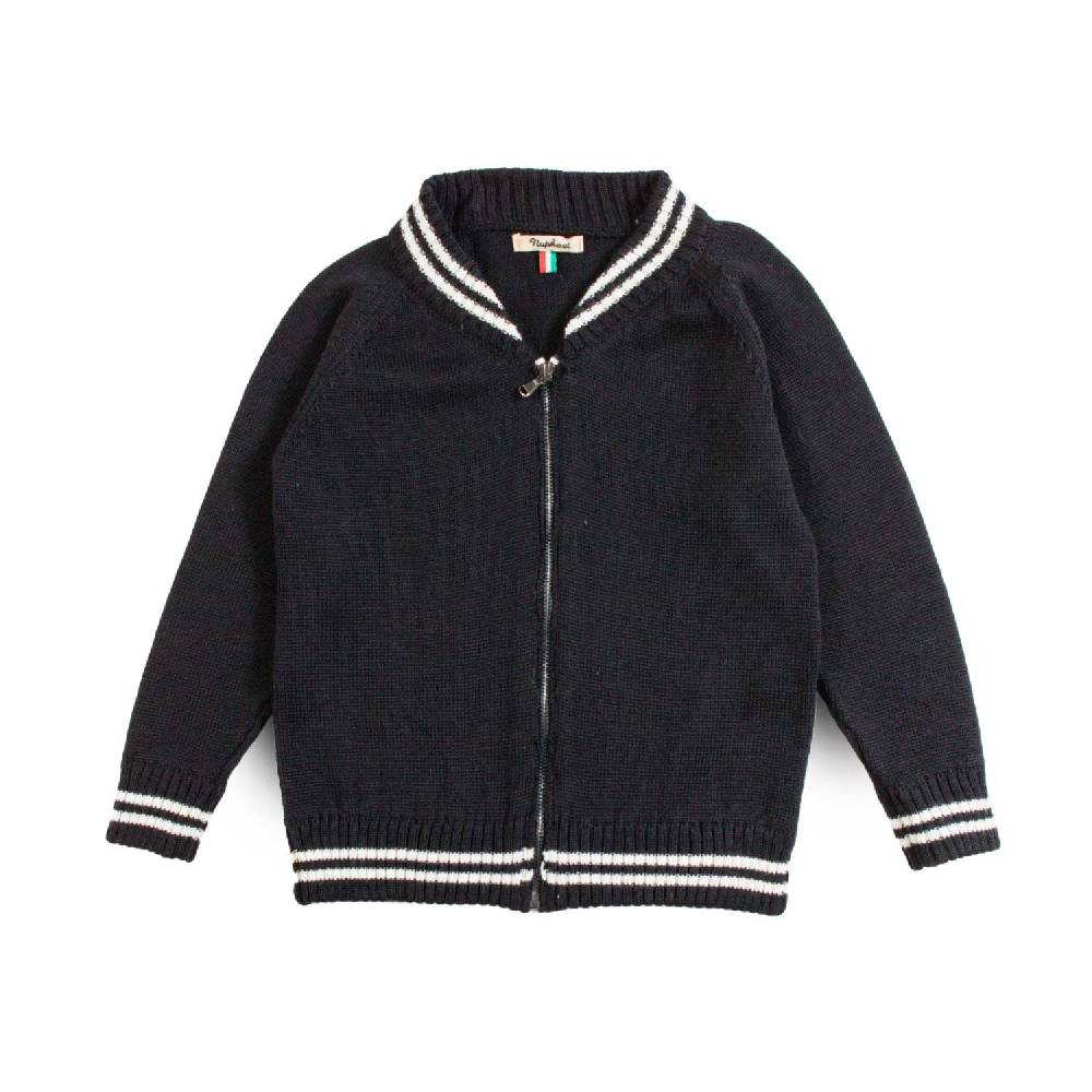 Nupkeet Bomber con Tasche Nero – Ogliastro