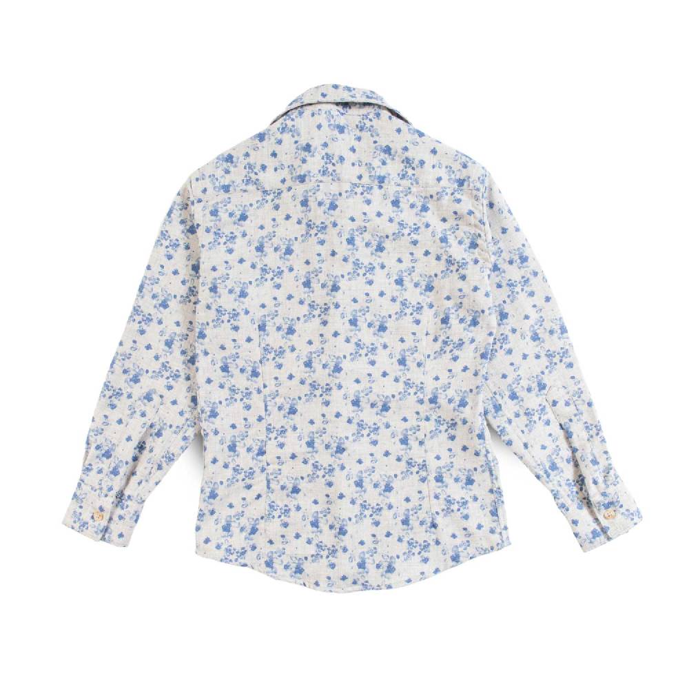 Nupkeet Camicia A Fiori In Flanella – Levico