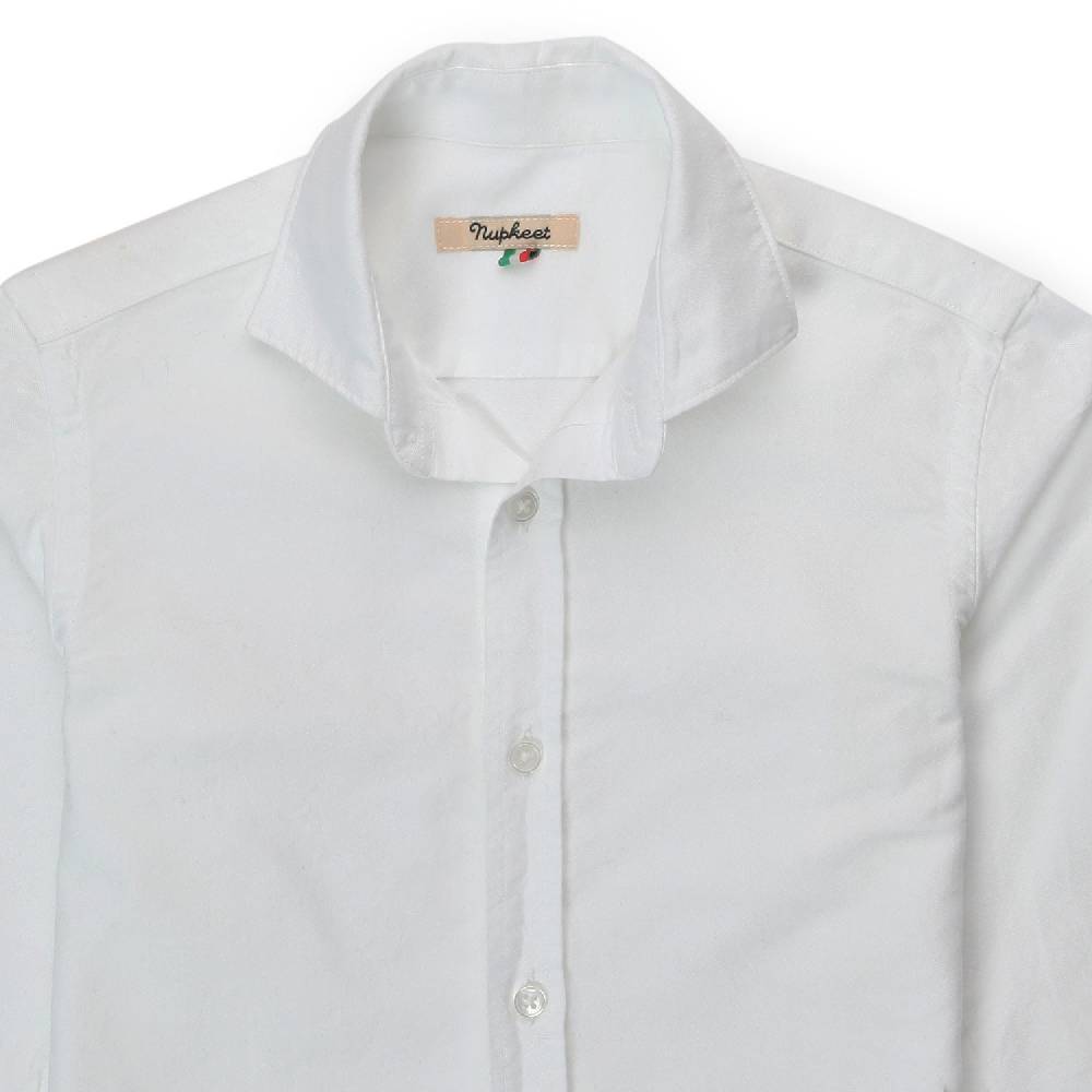 Nupkeet Camicia Alfio Bianca