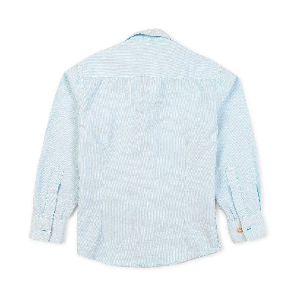 Nupkeet Camicia Bacchetta Bianca E Azzurra Pisa