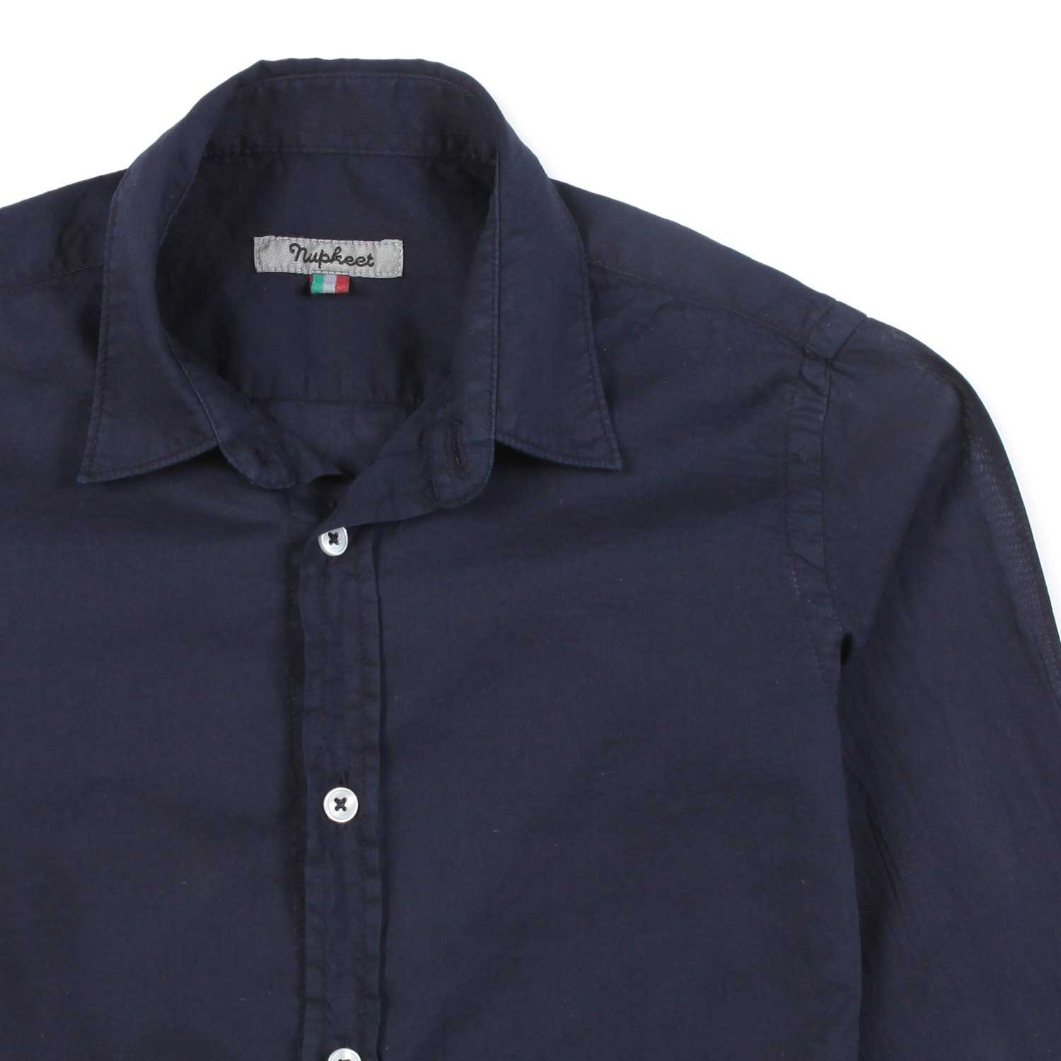 Nupkeet Camicia Blu Fiumicino