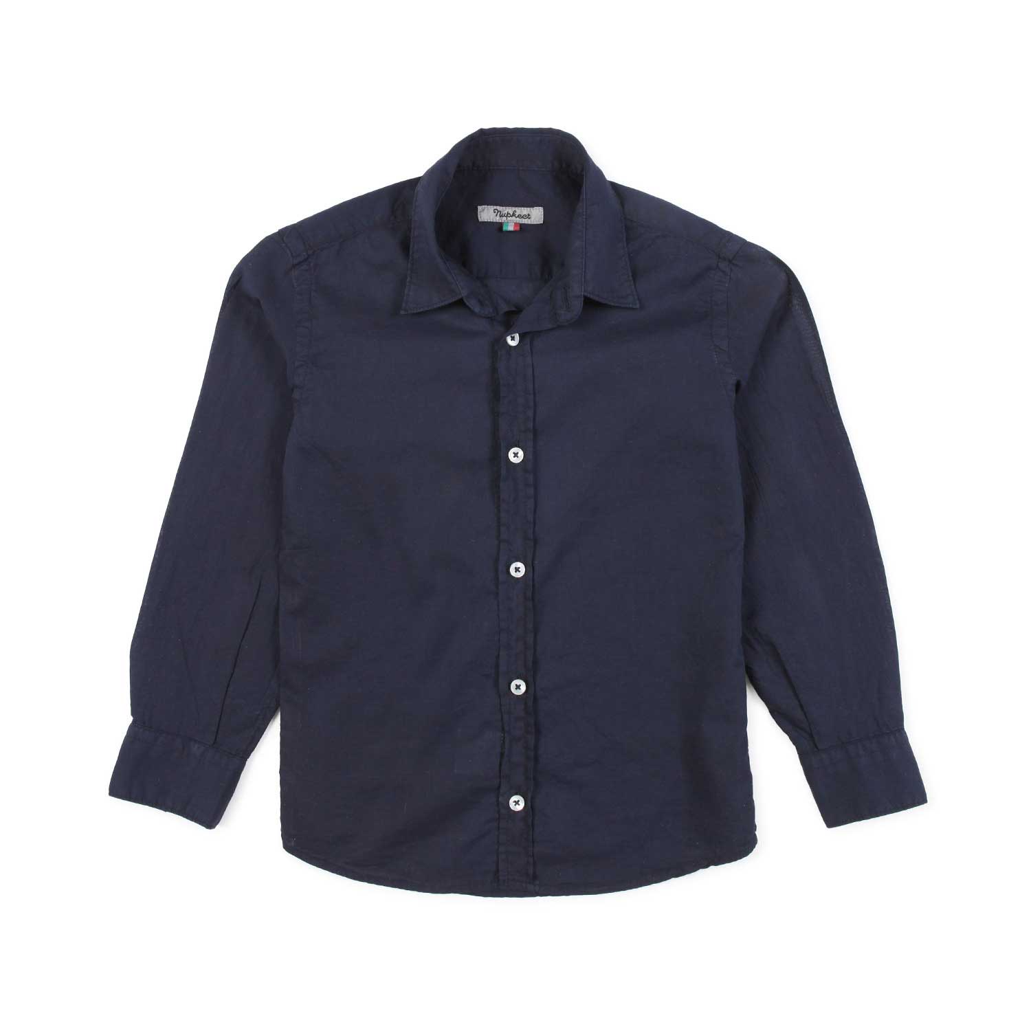 Nupkeet Camicia blu Fiumicino