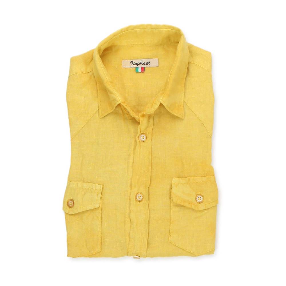 Nupkeet Camicia Cipro giallo ginestra