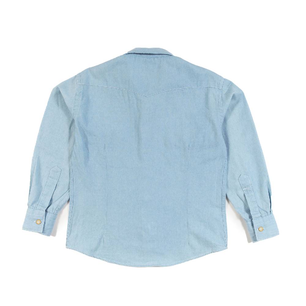 Nupkeet Camicia Collo Italiano Celeste – Coccio